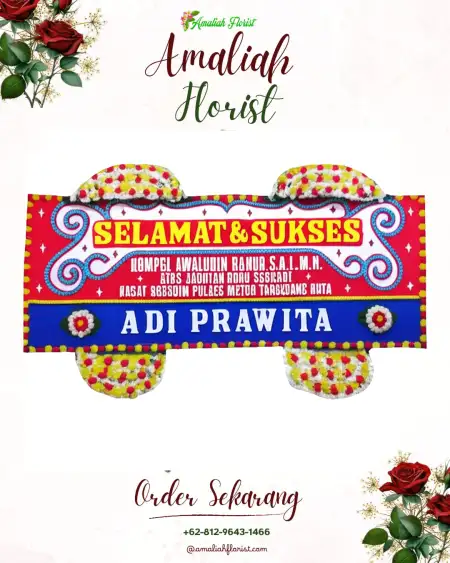 Papan Bunga Ucapan Selamat Simare Mare